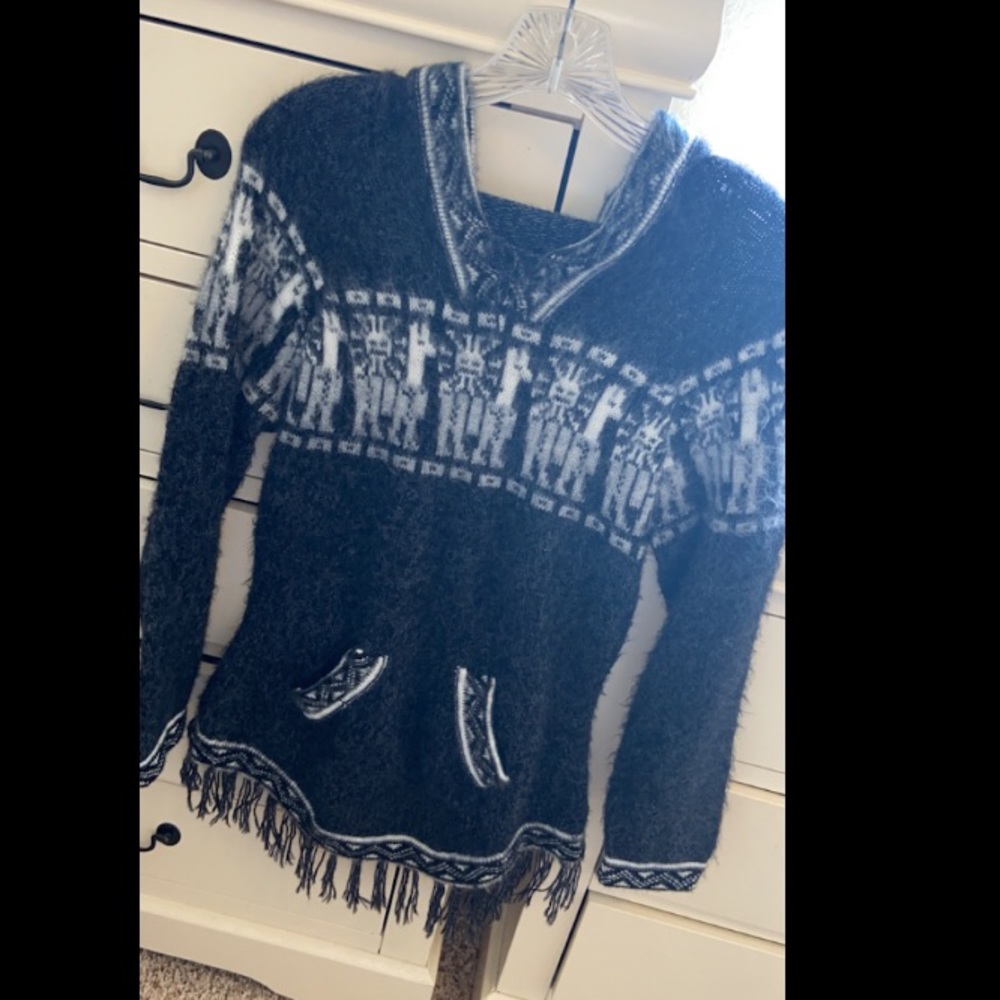 Handmade native hoodie size small